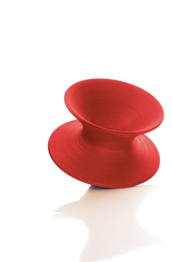 Seduta Spun di Magis, rossa